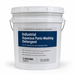A 5-gallon white plastic bucket of Industrial Aqueous Parts-Washing Detergent with a blue and white label, shown on a white background.