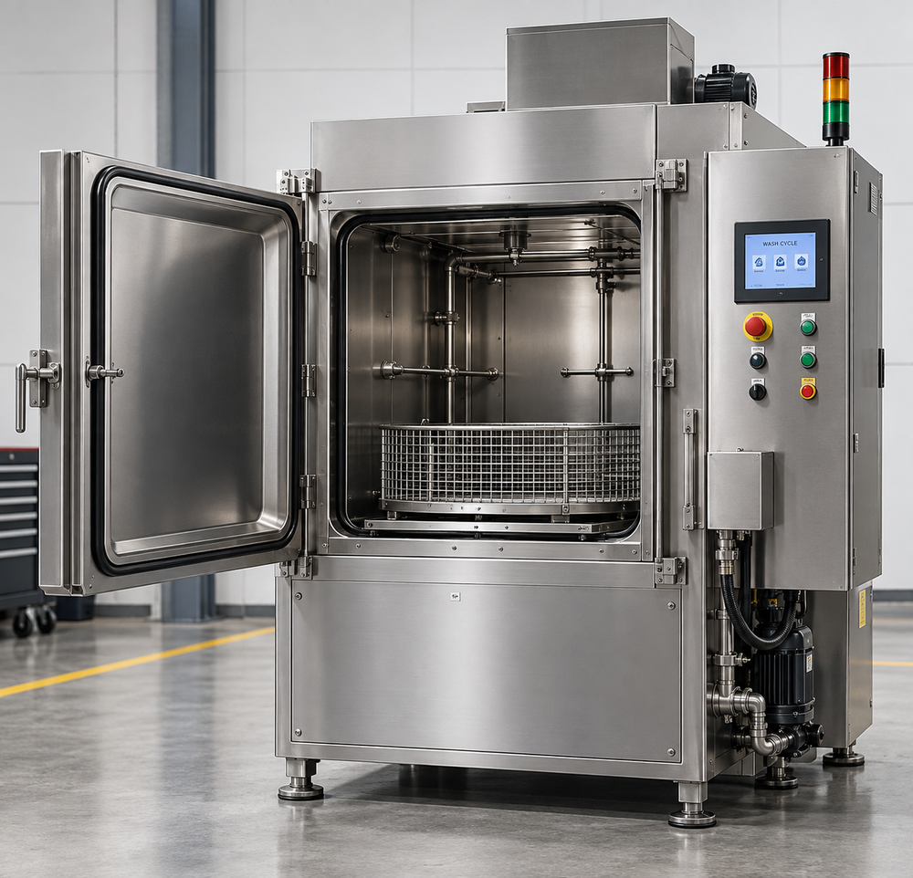 Front-Load Automatic Parts Washer — Partner Preview