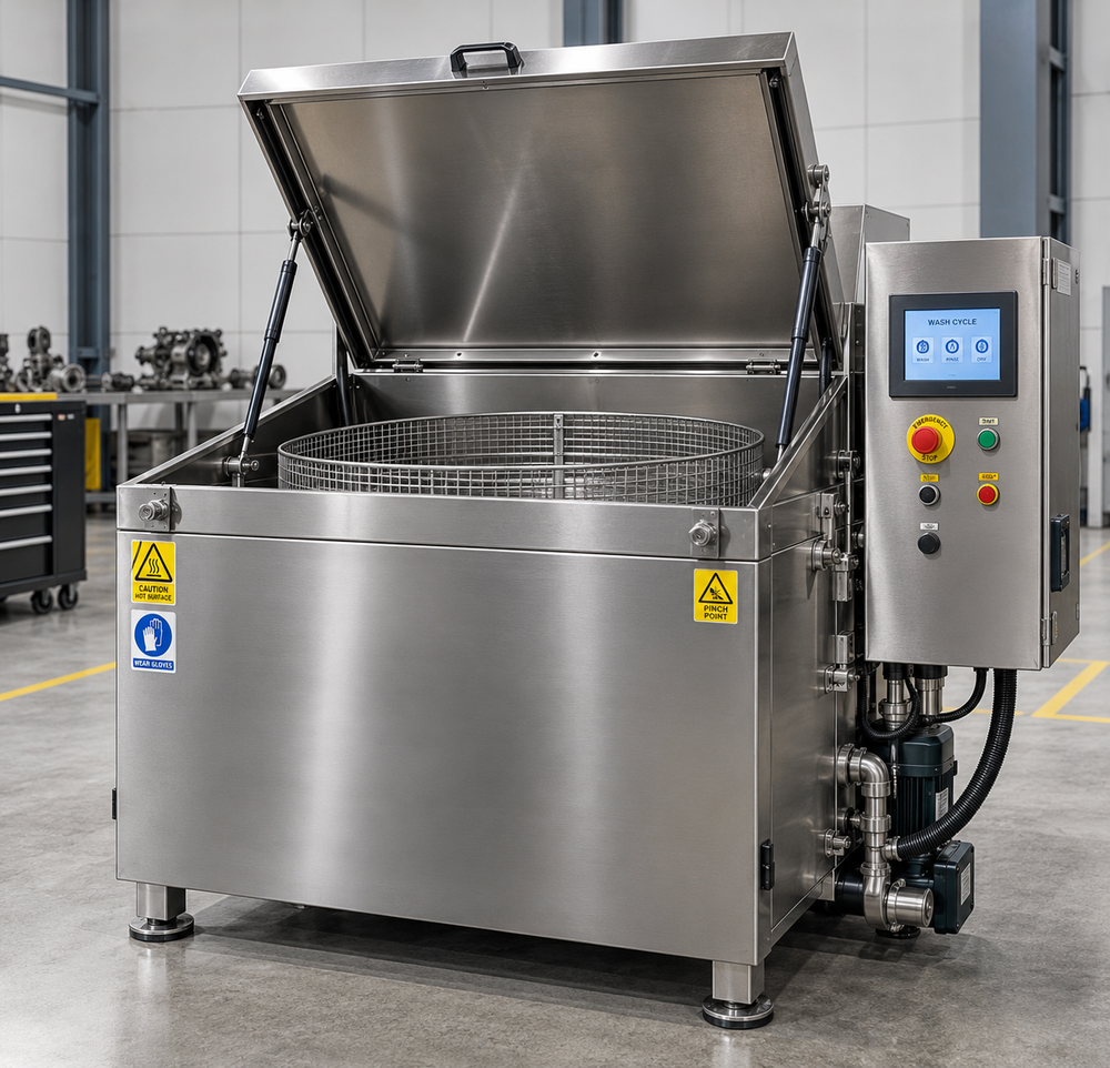 Top-Load Automatic Aqueous Parts Washer — Partner Preview